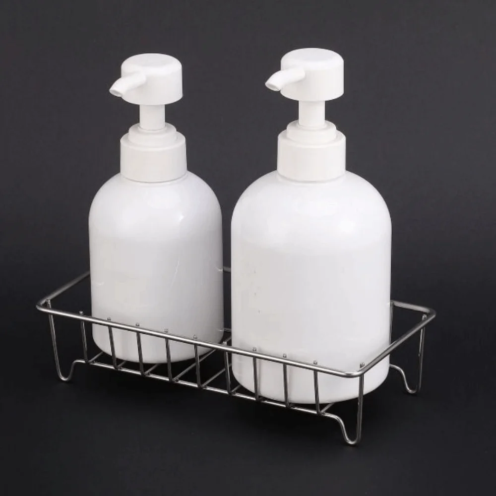 Modern Bathroom Storage Rack Space Saving Waterproof Kitchen Storage Stand Large Capacity Stainless Steel Soap Dish Holder
Modern Bathroom Storage Rack Space Saving Waterproof Kitchen Storage Stand Large Capacity Stainless Steel Soap Dish Holder