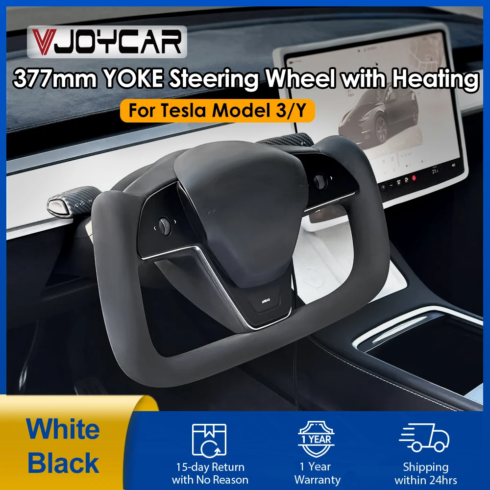 Yoke Handle Model Y 3 Heating Steering Wheel Model-X-Style For Tesla Personalized Racing Leather Customized Model Y 3 2017-2024
Yoke Handle Model Y 3 Heating Steering Wheel Model-X-Style For Tesla Personalized Racing Leather Customized Model Y 3 2017-2024