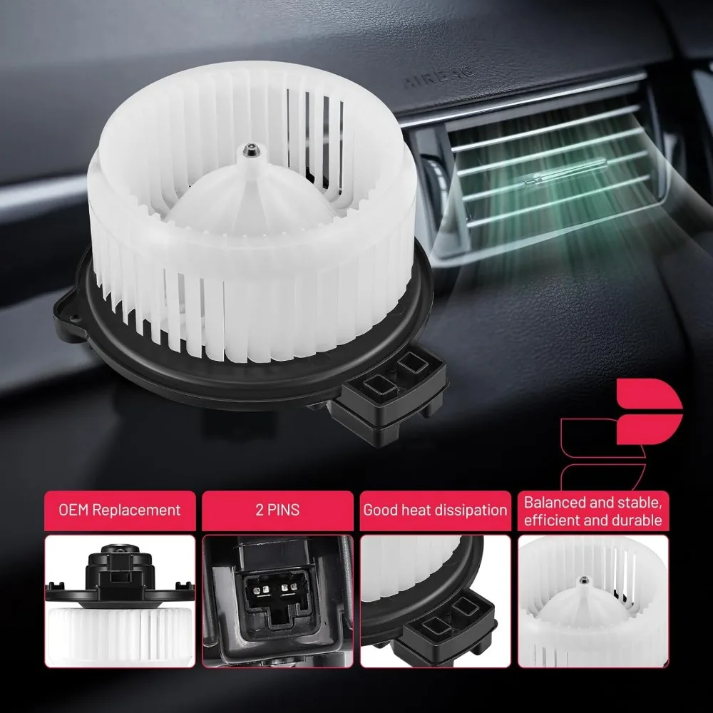 Двигатель вентилятора отопителя переменного тока 700247 для Honda Fit 2009-2014 гг. (заменяет 79310TF0G01, 615-50209, PM9387)
Двигатель вентилятора отопителя переменного тока 700247 для Honda Fit 2009-2014 гг. (заменяет 79310TF0G01, 615-50209, PM9387)