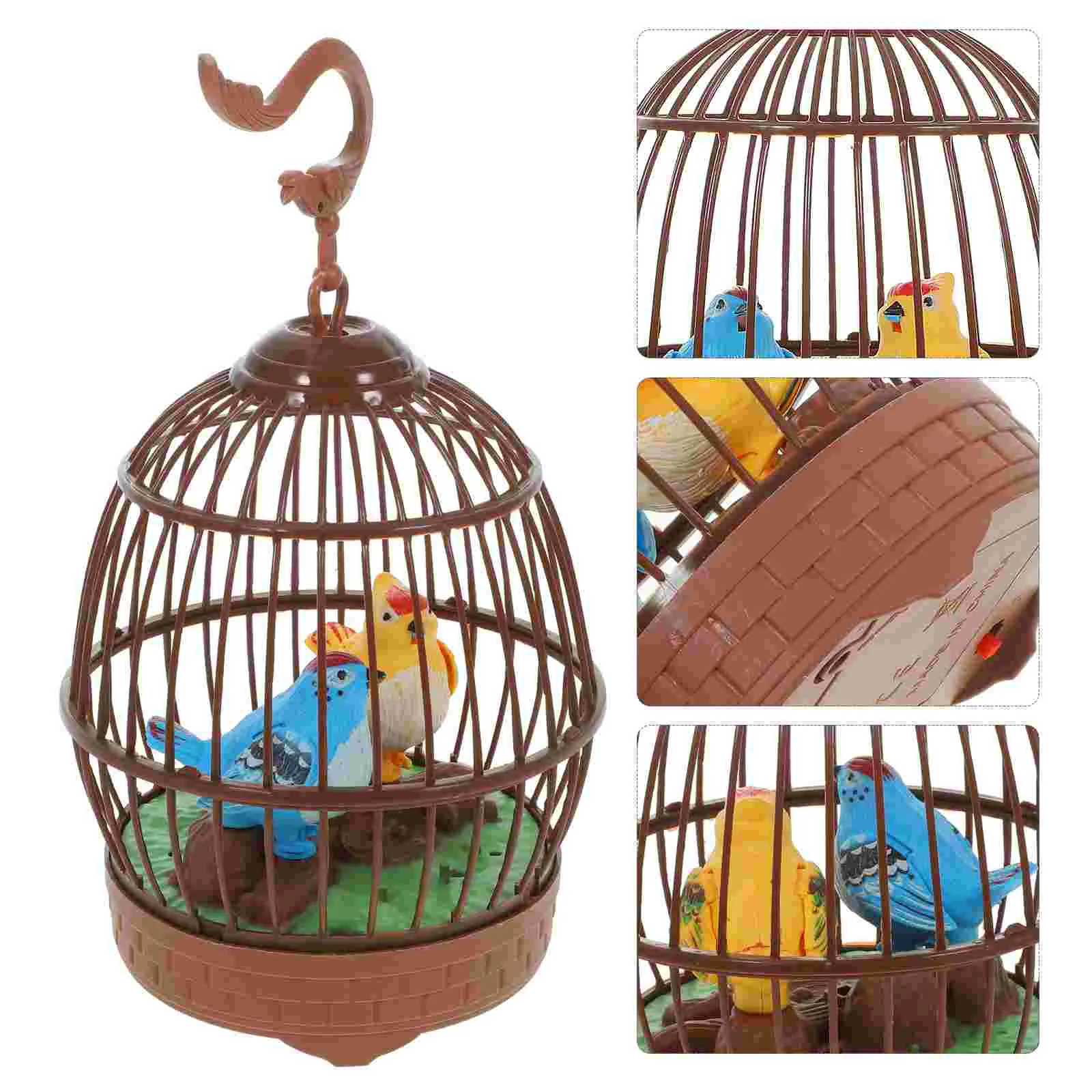 Simulation Voice Control Birdcage Parrot Toy Cages Active Interesting Child Kid Plastic Simulated Voice-control Baby
Simulation Voice Control Birdcage Parrot Toy Cages Active Interesting Child Kid Plastic Simulated Voice-control Baby