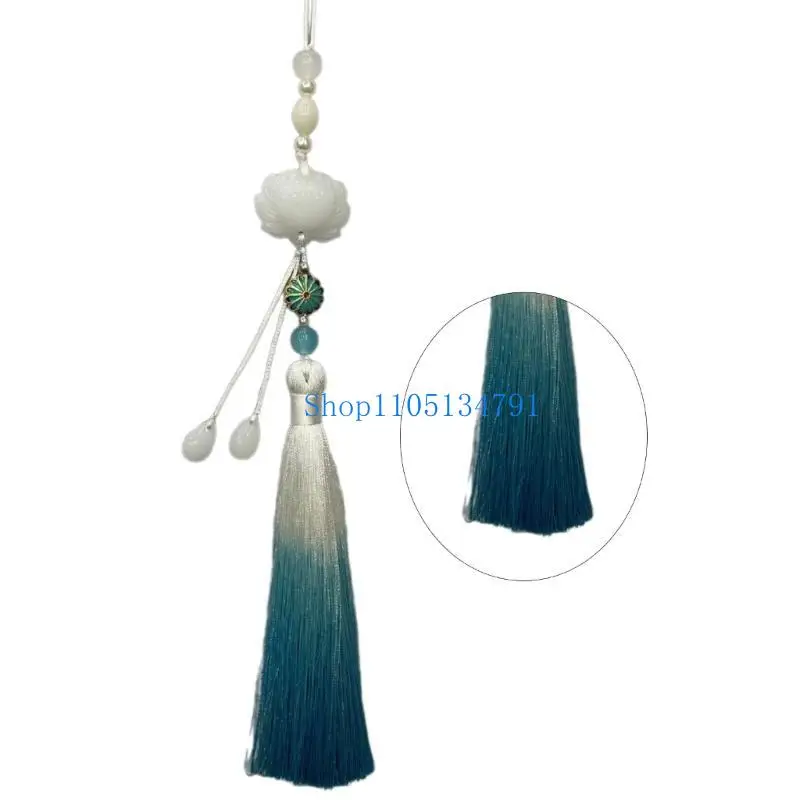 98 км винтажный китайский кулон ханьфу, традиционные подвески с кистями, имитация лотосов, нефрит, модные украшения для торжеств
98 км винтажный китайский кулон ханьфу, традиционные подвески с кистями, имитация лотосов, нефрит, модные украшения для торжеств