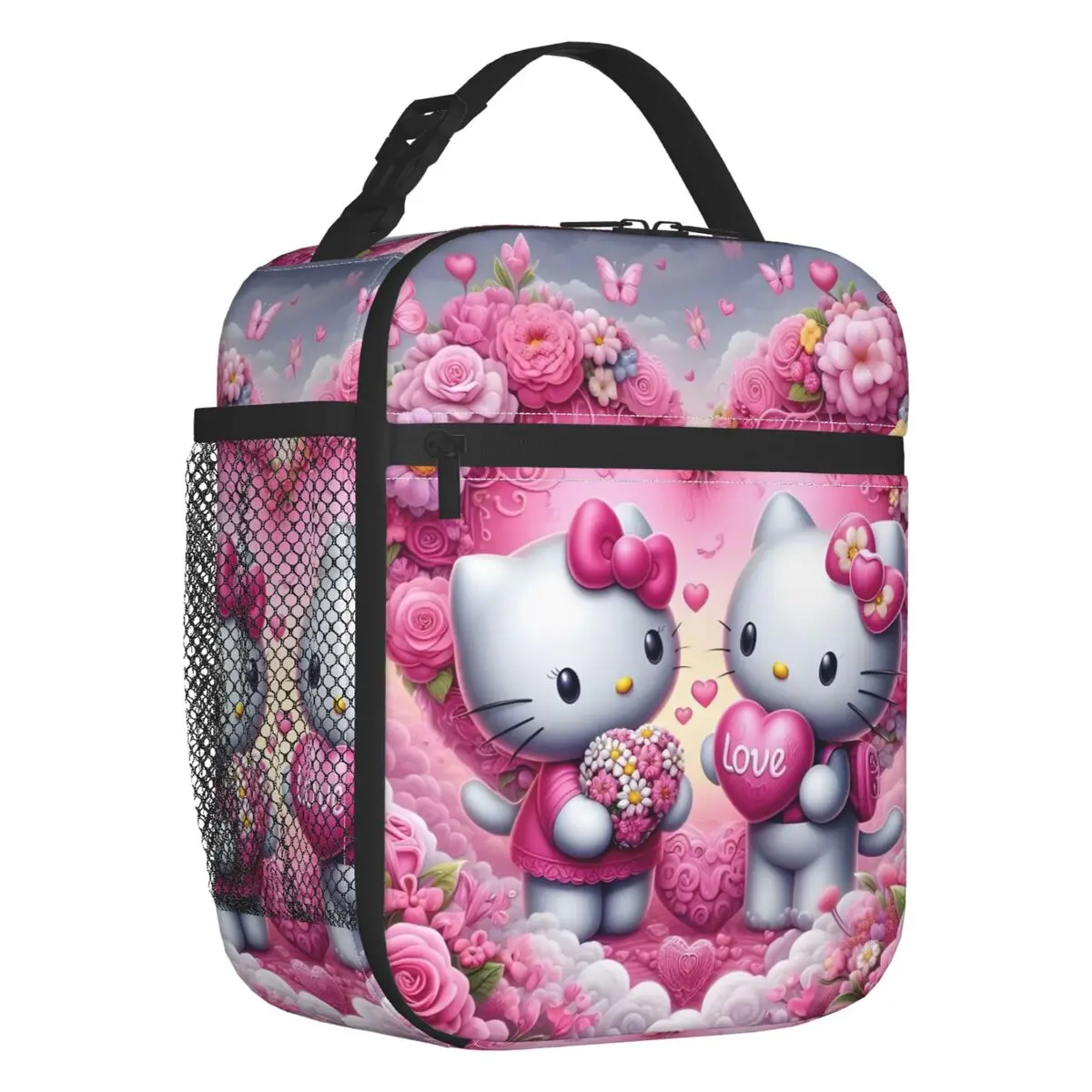 Японская изолированная сумка для обеда с героями мультфильмов «Hello Kitty» для женщин, водостойкая сумка-холодильник в стиле аниме Kawaii, термосумка для обеда, офиса, пикника, путешествий
Японская изолированная сумка для обеда с героями мультфильмов «Hello Kitty» для женщин, водостойкая сумка-холодильник в стиле аниме Kawaii, термосумка для обеда, офиса, пикника, путешествий