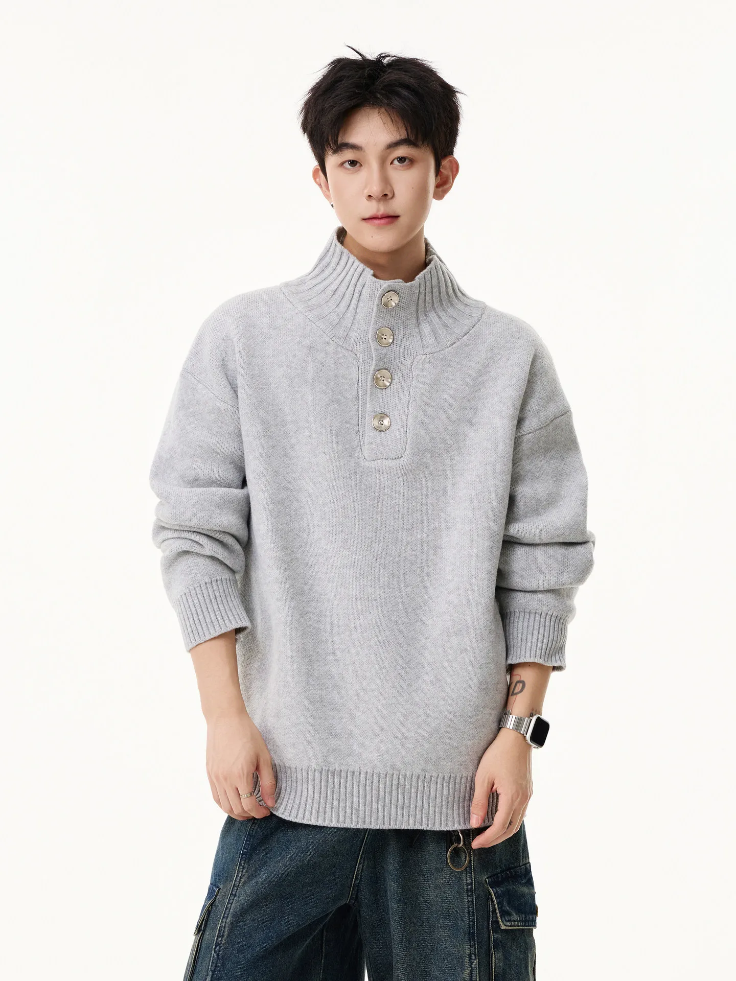 Fur Collar Pullovers Blue Mens Button-Down Front Closure Detail Male Business Casual Smart Office Work Daily Commuting Thickened
Fur Collar Pullovers Blue Mens Button-Down Front Closure Detail Male Business Casual Smart Office Work Daily Commuting Thickened