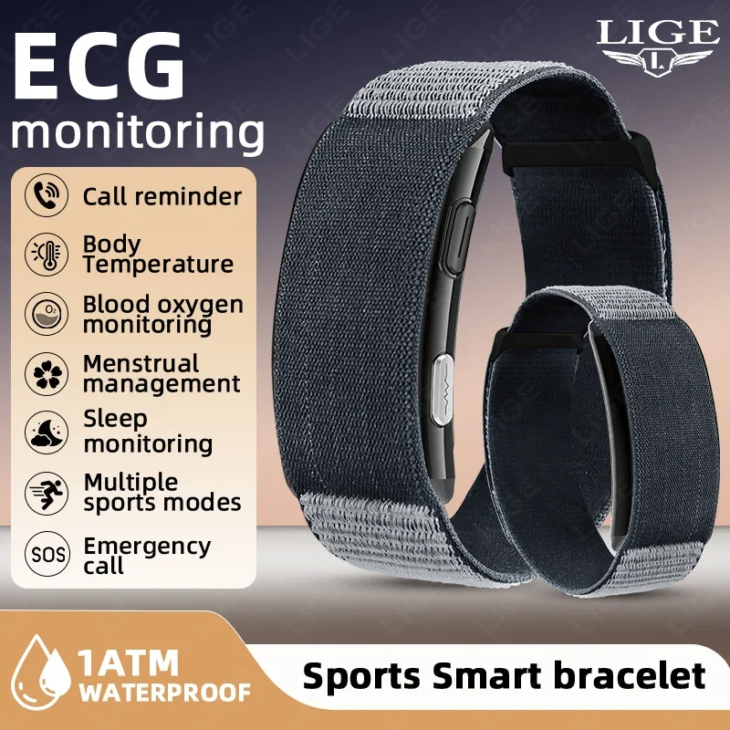 Health ECG Smart Watch Bracelet Men Women Heart Rate Blood Pressure Monitor Fitness Tracker Wristband Waterproof Sport Smartband
Health ECG Smart Watch Bracelet Men Women Heart Rate Blood Pressure Monitor Fitness Tracker Wristband Waterproof Sport Smartband