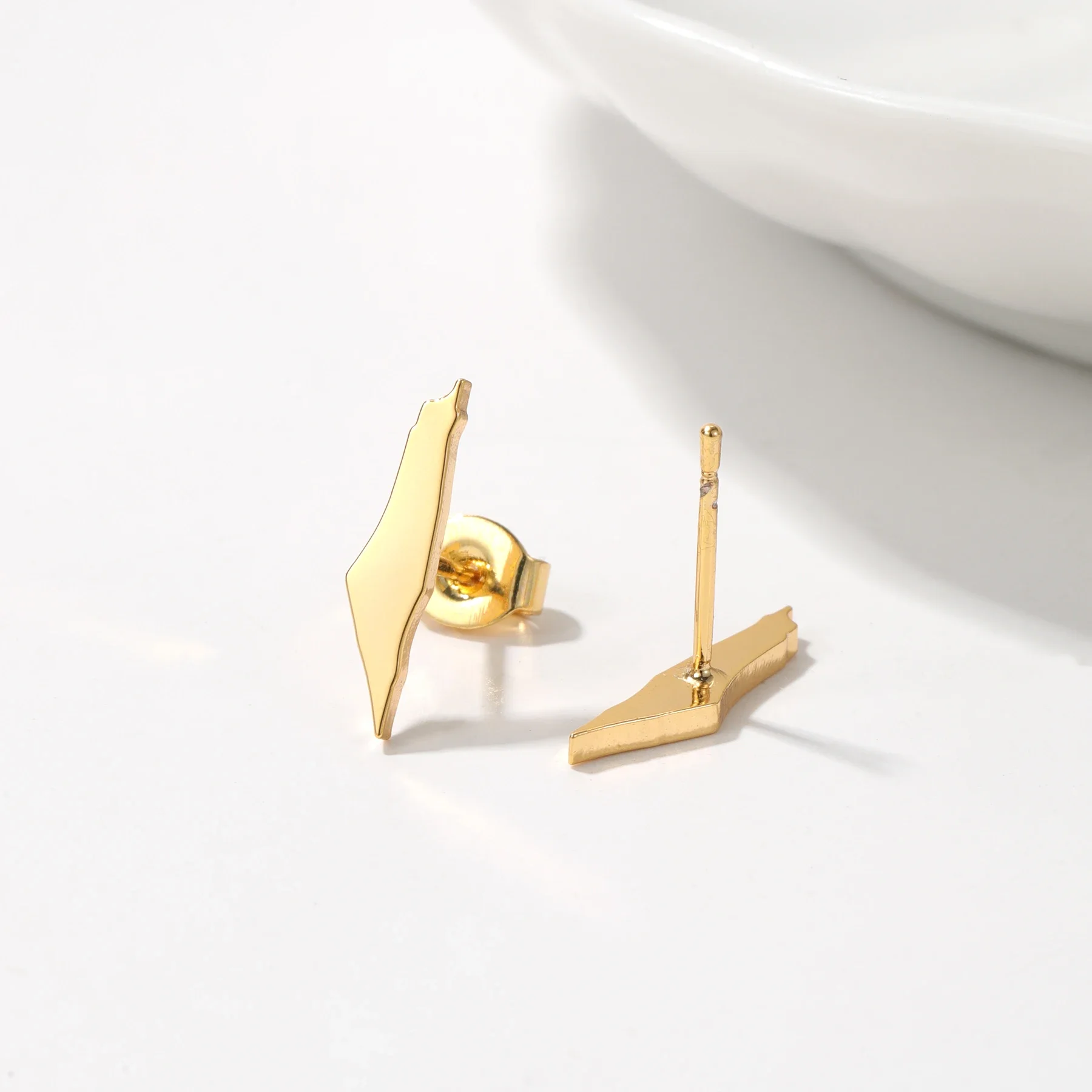 Country Stud Earrings Israel Map Stainless Steel Women's Jewelry Country Map Earrings Middle Eastern Jewelry Gifts for Women
Country Stud Earrings Israel Map Stainless Steel Women's Jewelry Country Map Earrings Middle Eastern Jewelry Gifts for Women