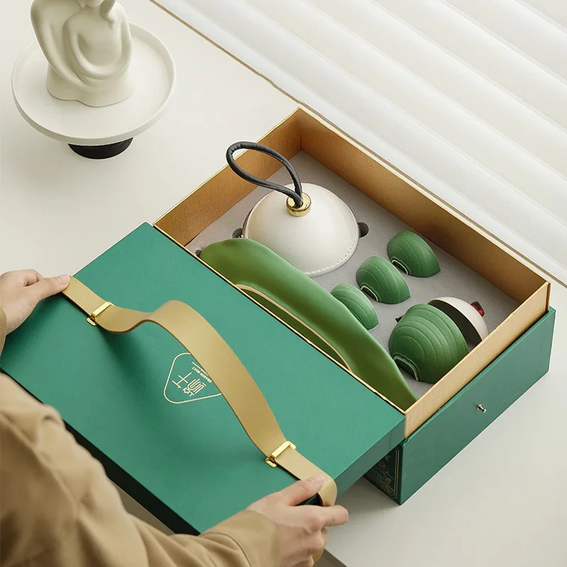 Episode 2: New Handheld Pot Tea Set, Small Set, Gift Box, Home, Simple Outdoor Portable, High end Gift Box
Episode 2: New Handheld Pot Tea Set, Small Set, Gift Box, Home, Simple Outdoor Portable, High end Gift Box