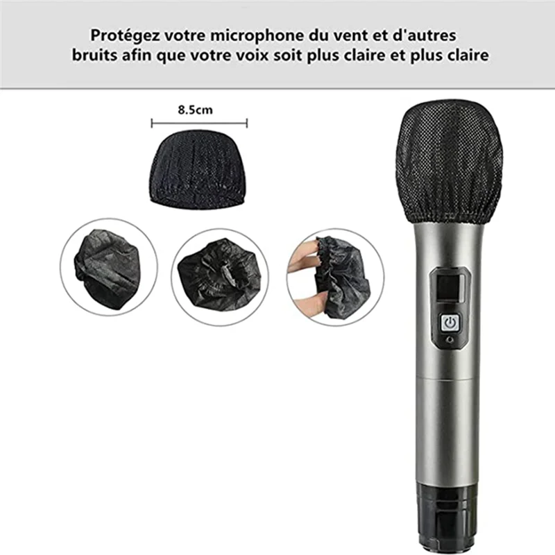X12A 600 Pcs Disposable Microphone Covers, Windscreen Microphone Covers, Handheld Microphone Protective Cap for Karaoke
X12A 600 Pcs Disposable Microphone Covers, Windscreen Microphone Covers, Handheld Microphone Protective Cap for Karaoke