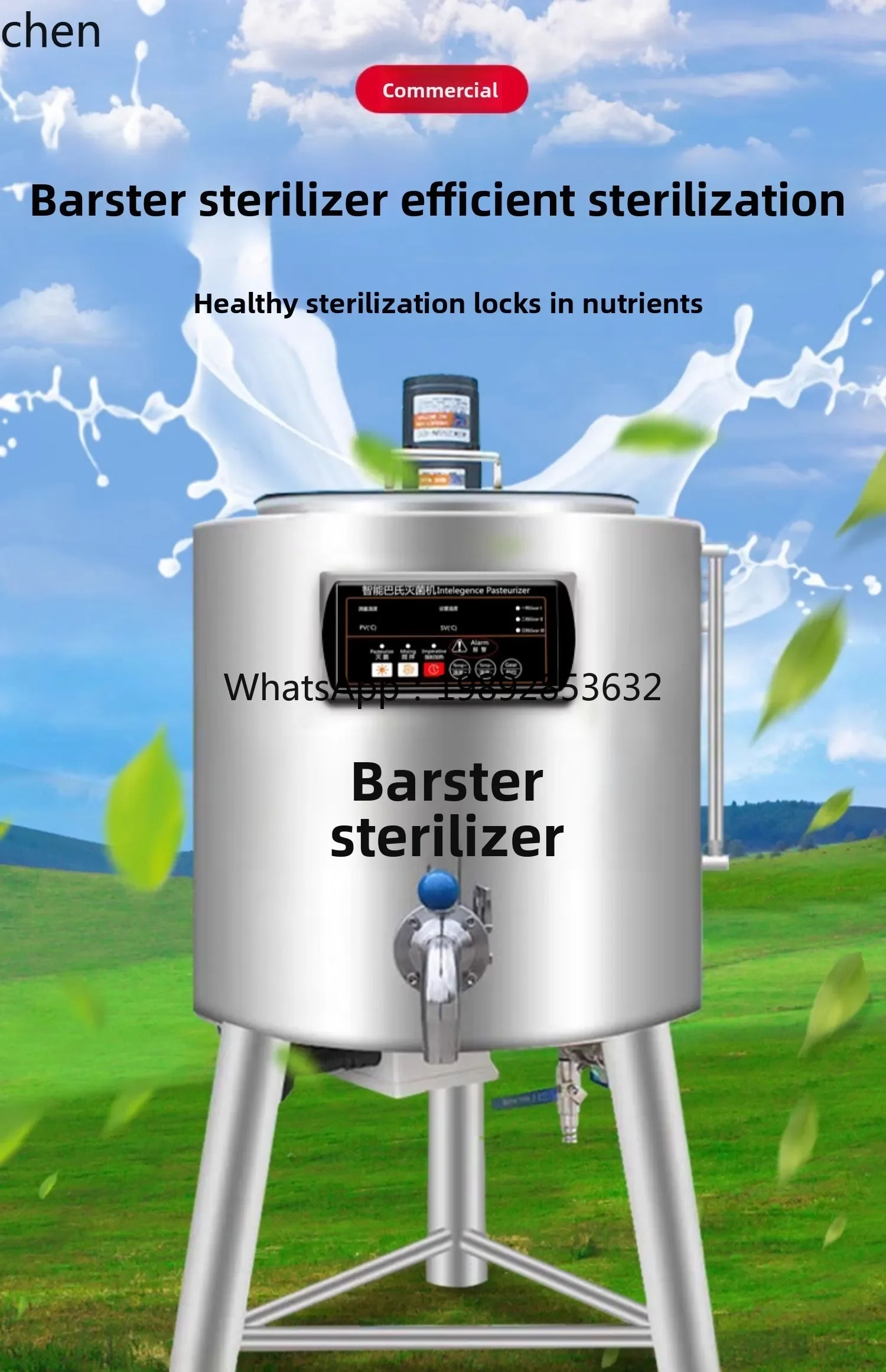 Sterilizer Commercial Fresh Milk Pasteurizer Bus Sterilizer Automatic Milk Bar Sterilizer
Sterilizer Commercial Fresh Milk Pasteurizer Bus Sterilizer Automatic Milk Bar Sterilizer