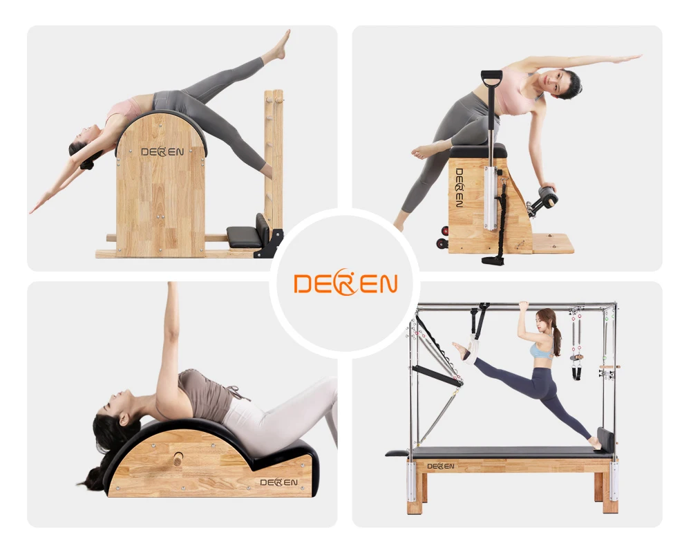 Premium Luxury Adjustable Pilates Reformer Fitness Core Bed Quality Maple Wood for Home Gym or Studio Body Shaping
Premium Luxury Adjustable Pilates Reformer Fitness Core Bed Quality Maple Wood for Home Gym or Studio Body Shaping