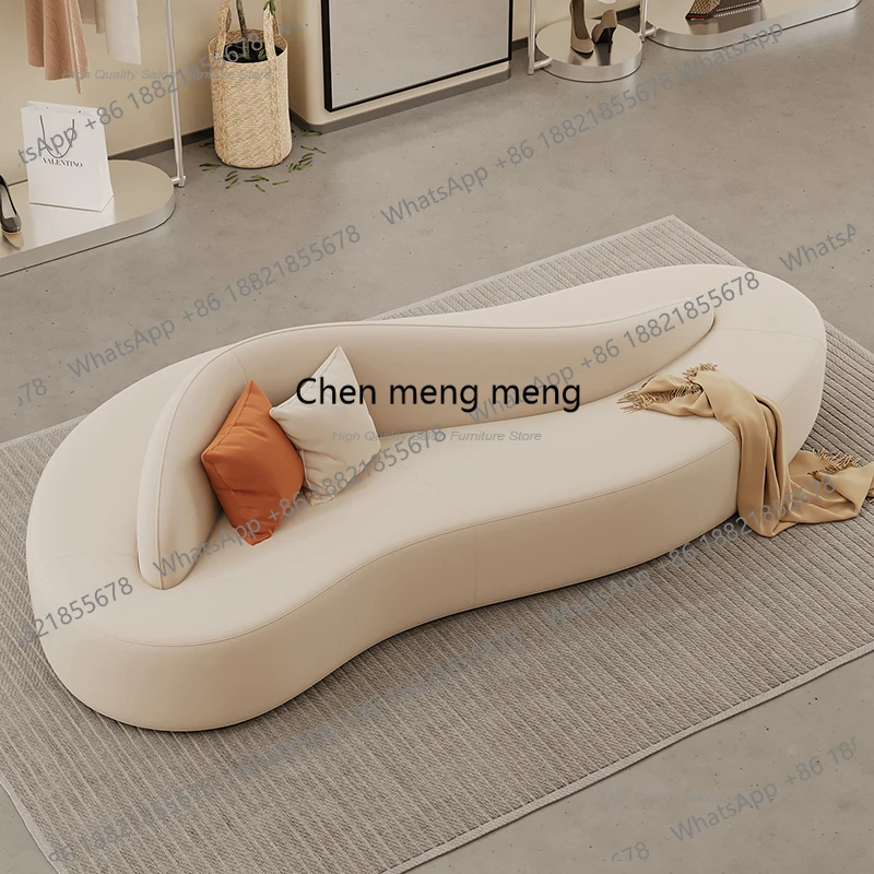 Nordic Luxury Beauty Salon Curved Sofa Modern Simple Beauty Salon Clothing Store Reception Sofa Designer Business Furniture
Nordic Luxury Beauty Salon Curved Sofa Modern Simple Beauty Salon Clothing Store Reception Sofa Designer Business Furniture