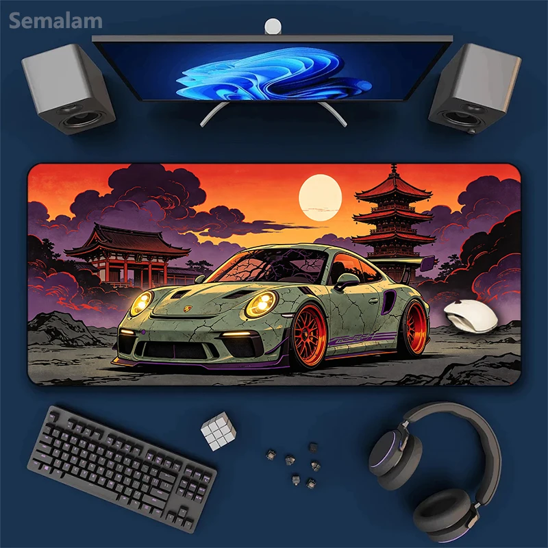 Gaming Mouse Pad Super-Car Design Non-slip Rubber Mat Stitched Edge Extended Keyboard Carpet For Office Laptop PC Gamer Esports
Gaming Mouse Pad Super-Car Design Non-slip Rubber Mat Stitched Edge Extended Keyboard Carpet For Office Laptop PC Gamer Esports