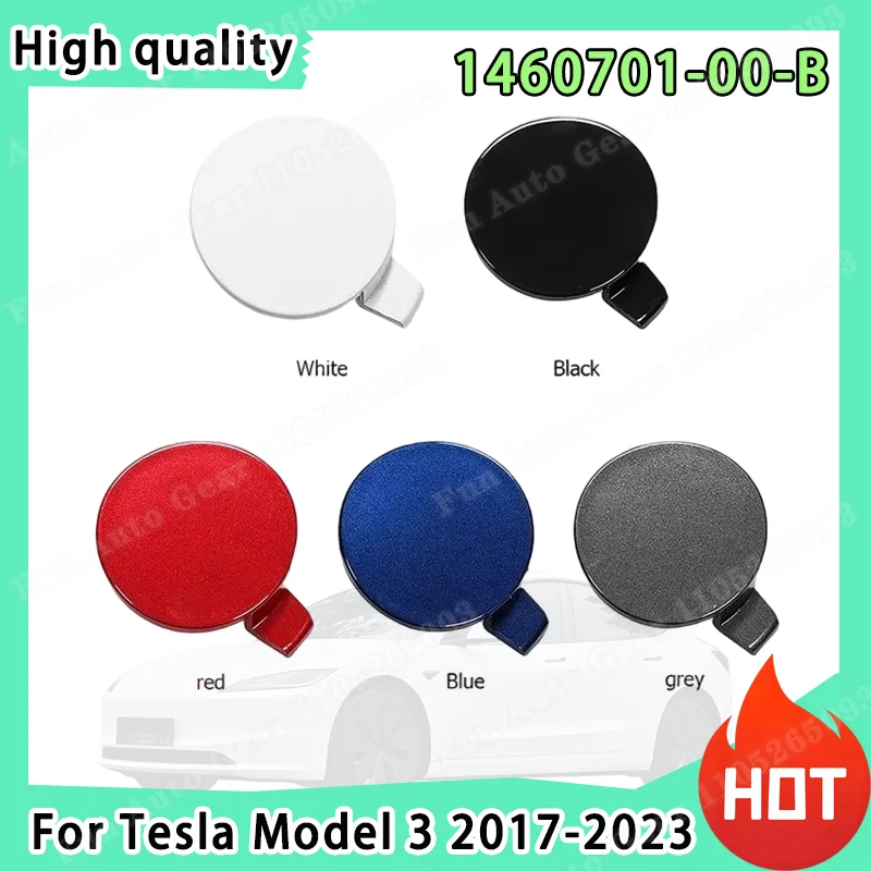Для Tesla Model 3: Высококачественная, прочная заглушка/накладка/крышка буксировочного крюка переднего бампера, артикул 1460701-00-B, автозапчасть 1460701
Для Tesla Model 3: Высококачественная, прочная заглушка/накладка/крышка буксировочного крюка переднего бампера, артикул 1460701-00-B, автозапчасть 1460701