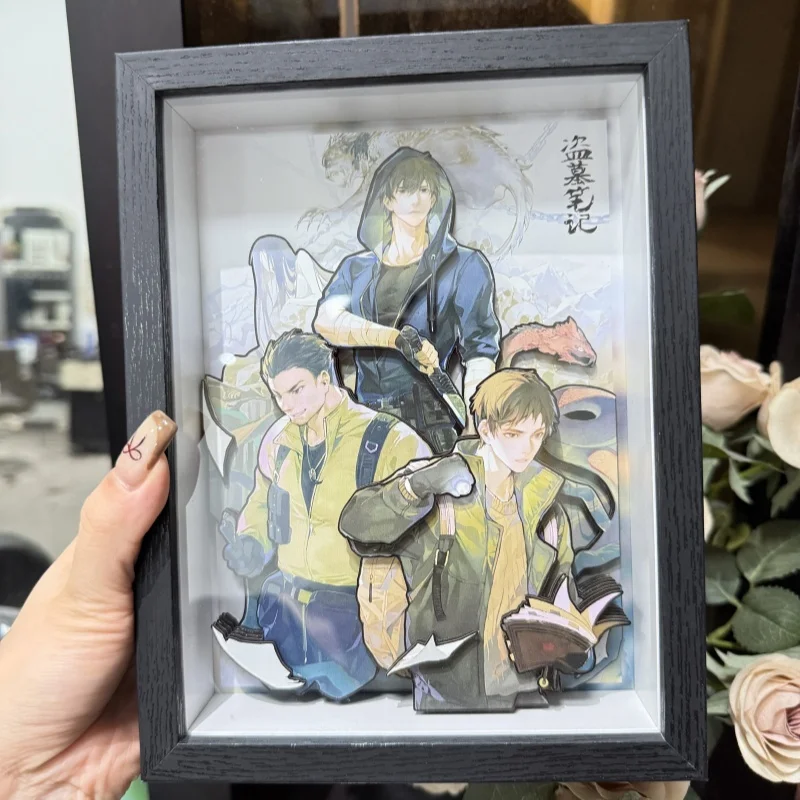 Anime Time Raiders WuXie Kylin Zhang WangPangZi Cosplay 3D Stereograph Cartoon Layout Photo Frame Decorative Picture Fans Gifts
Anime Time Raiders WuXie Kylin Zhang WangPangZi Cosplay 3D Stereograph Cartoon Layout Photo Frame Decorative Picture Fans Gifts