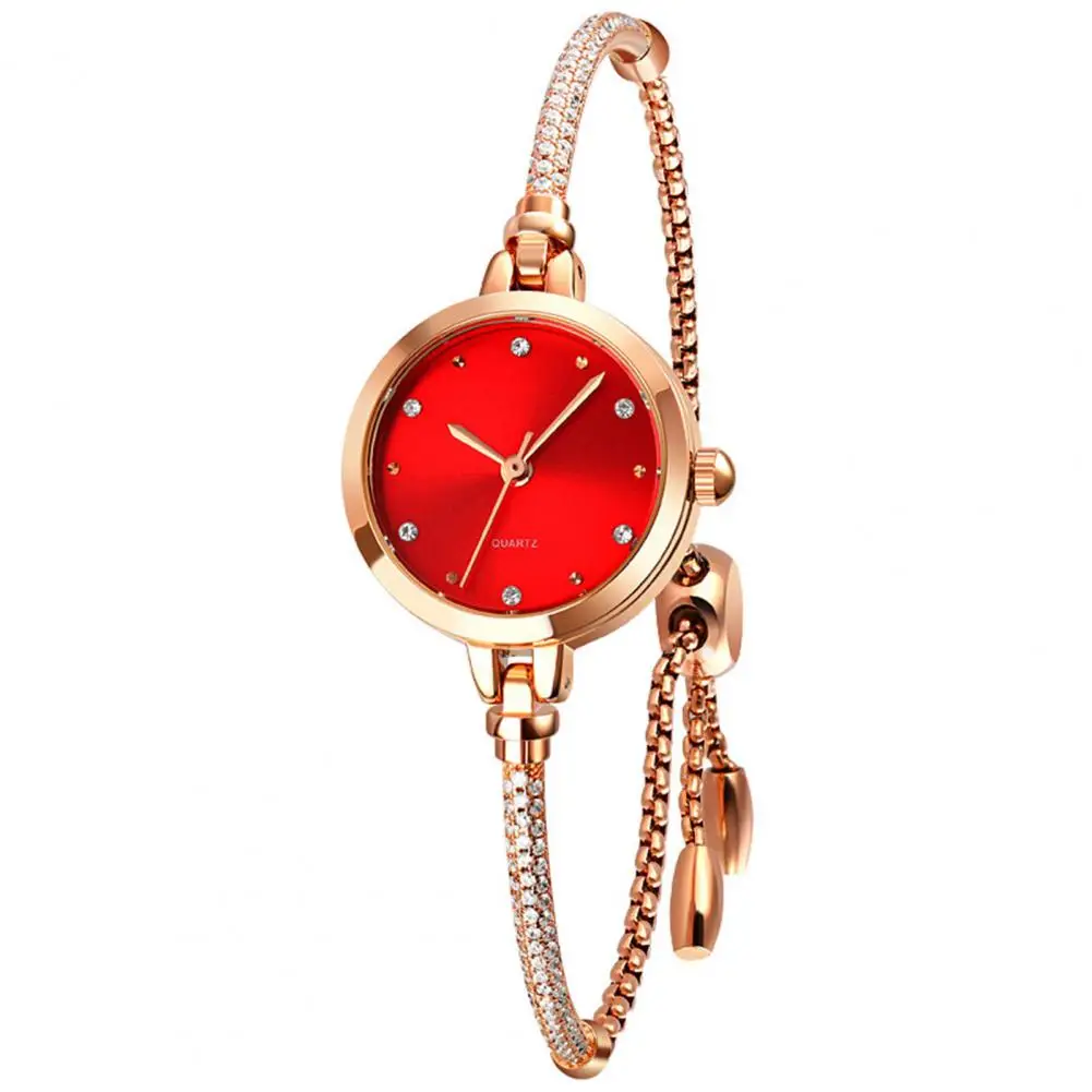 Birthday Gift Fashion Rhinestone Inlaid Wrist Watch Minimalist Bracelet Watch 30m Waterproof for Party
Birthday Gift Fashion Rhinestone Inlaid Wrist Watch Minimalist Bracelet Watch 30m Waterproof for Party
