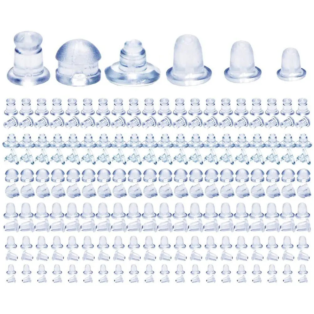 600pcs 1 Box Silicone Earring Backs Smooth Locking For Studs Hook Wire Earrings Diy Jewelry Making Supplies Findings Earring
600pcs 1 Box Silicone Earring Backs Smooth Locking For Studs Hook Wire Earrings Diy Jewelry Making Supplies Findings Earring