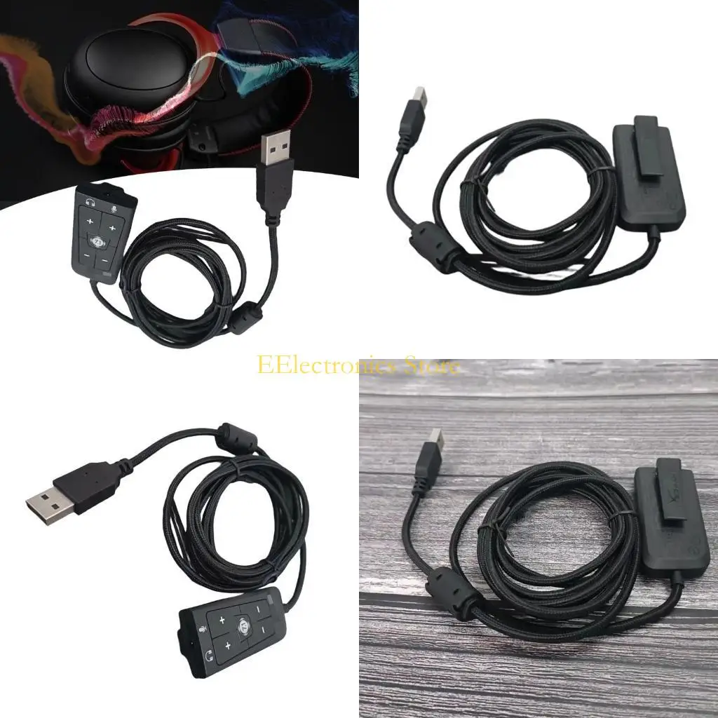 B03C External Sound Card with 3.5mm Headset & Microphone Jacks for Cloud2 7.1
B03C External Sound Card with 3.5mm Headset & Microphone Jacks for Cloud2 7.1