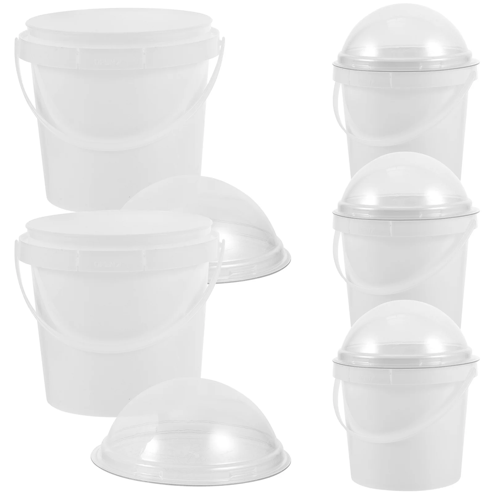 5Pcs Popcorn Buckets Plastic Clear Snack Bowls Lid Handle Food Storage Containers for Home DIY Cinema Retail
5Pcs Popcorn Buckets Plastic Clear Snack Bowls Lid Handle Food Storage Containers for Home DIY Cinema Retail