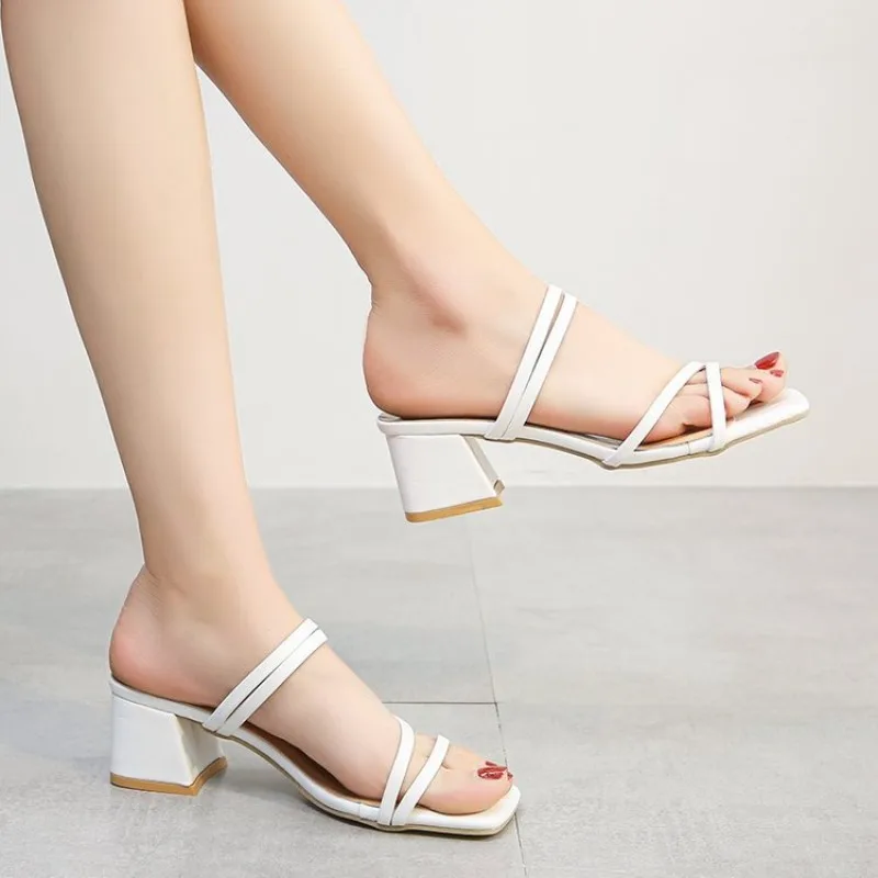 Heel Sandals Summer Casual Female Shoes Woman Square Heel Open Toe Ankle Strap Ladies Wedge Shoe 2026
Heel Sandals Summer Casual Female Shoes Woman Square Heel Open Toe Ankle Strap Ladies Wedge Shoe 2026