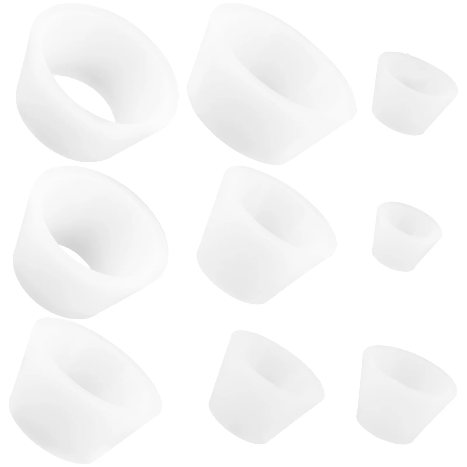 9pcs Silicone Sealing Ring Flask Adapter Suction Bottle Funnel Tapered Collar Filter Attachment Vacuum Lab Funnel Equipment
9pcs Silicone Sealing Ring Flask Adapter Suction Bottle Funnel Tapered Collar Filter Attachment Vacuum Lab Funnel Equipment