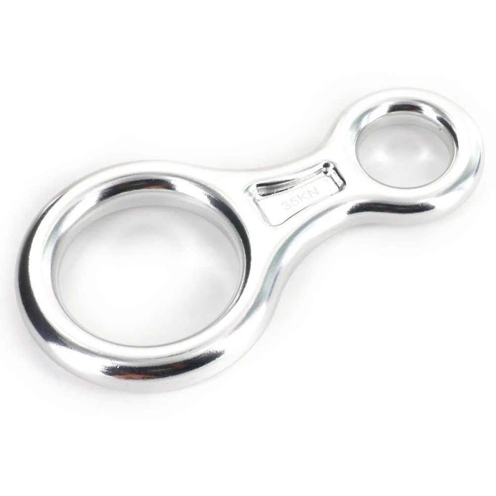 1pc Climbing Rappelling Equipment 35Kn Strength Alloy Descender Ring For Mountaineering Aerial Games 7.4X14.4Cm Silver
1pc Climbing Rappelling Equipment 35Kn Strength Alloy Descender Ring For Mountaineering Aerial Games 7.4X14.4Cm Silver