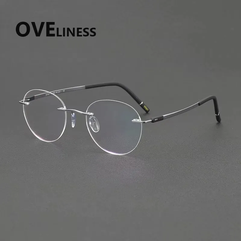 2027 Pure Titanium Glasses Frame Men Rimless Square Eyeglasses Frameless Women Ultralight Japanese Eyewear
2027 Pure Titanium Glasses Frame Men Rimless Square Eyeglasses Frameless Women Ultralight Japanese Eyewear
