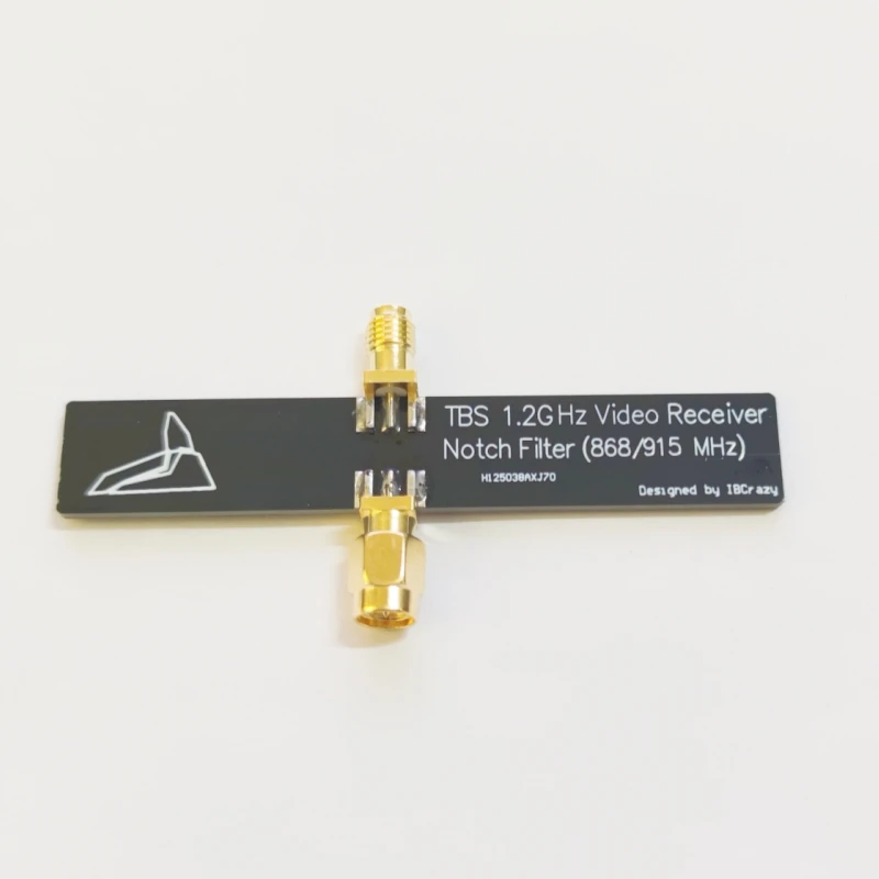TBS 1.2GHZ 1.3G Video Receiver VRX NOTCH Filter (868/915 MHz) for Team Blacksheep Antenna RC Model
TBS 1.2GHZ 1.3G Video Receiver VRX NOTCH Filter (868/915 MHz) for Team Blacksheep Antenna RC Model
