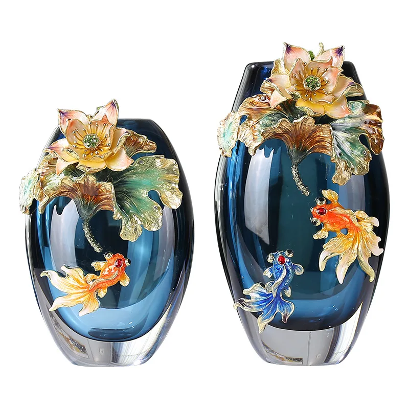 Glazed vase, handicraft ornament, living room wine cabinet, entrance cabinet decoration
Glazed vase, handicraft ornament, living room wine cabinet, entrance cabinet decoration