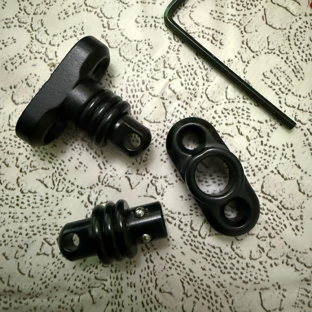 1Pcs QD Adapter Studs QD Sling Swivel Stud Push Button QD Connectors 360 Rotation Buckle Adapter for Sling Straps Belts Airsoft
1Pcs QD Adapter Studs QD Sling Swivel Stud Push Button QD Connectors 360 Rotation Buckle Adapter for Sling Straps Belts Airsoft