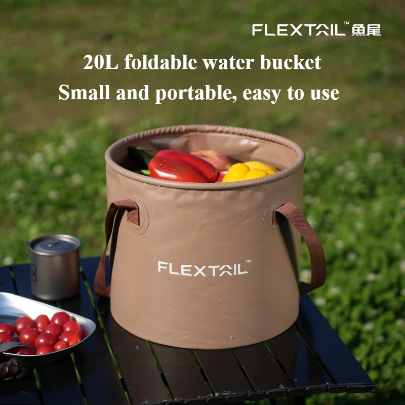 FLEXTAIL 20L уличное складное ведро многофункциональное портативное ведро для кемпинга и рыбалки с краном большой емкости резервуар для хранения воды
FLEXTAIL 20L уличное складное ведро многофункциональное портативное ведро для кемпинга и рыбалки с краном большой емкости резервуар для хранения воды