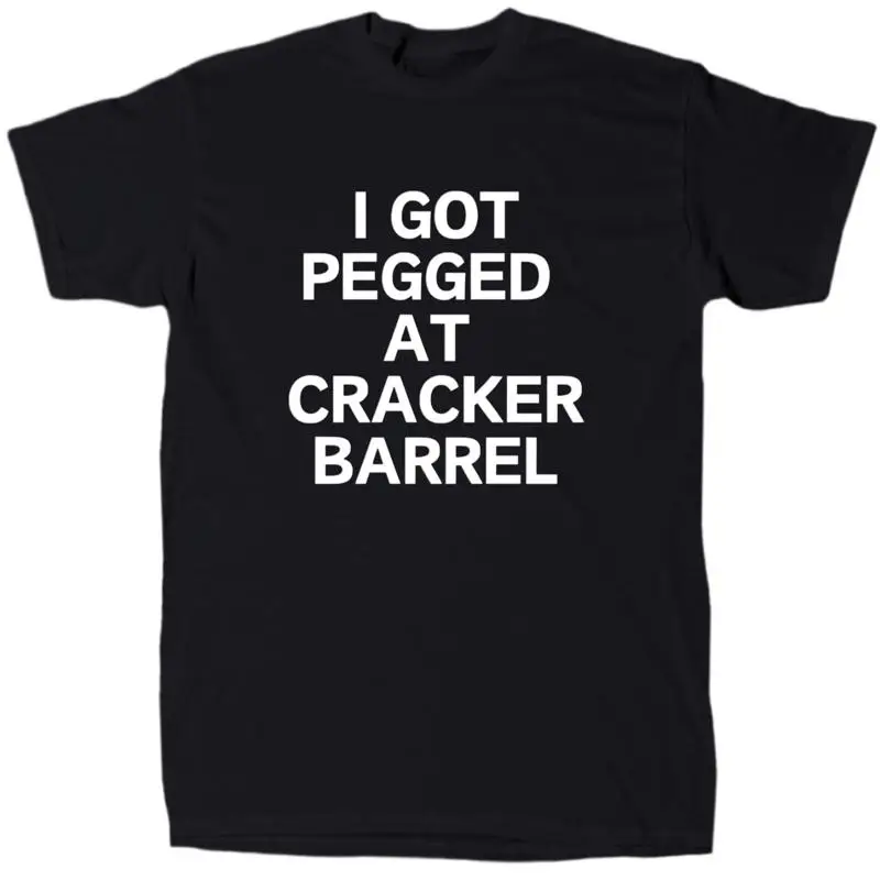 Мужская забавная футболка I Got Pegged Offensive Rude Novelty — хлопок — подарок — экипаж
Мужская забавная футболка I Got Pegged Offensive Rude Novelty — хлопок — подарок — экипаж
