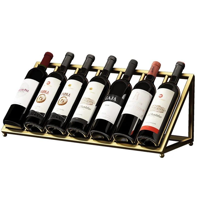 Iron Art Wine Bottle Holder Household Desktop Inclined Put Wine Cradle Creative Wine Cabinet Decoration Restaurant Display Rack
Iron Art Wine Bottle Holder Household Desktop Inclined Put Wine Cradle Creative Wine Cabinet Decoration Restaurant Display Rack
