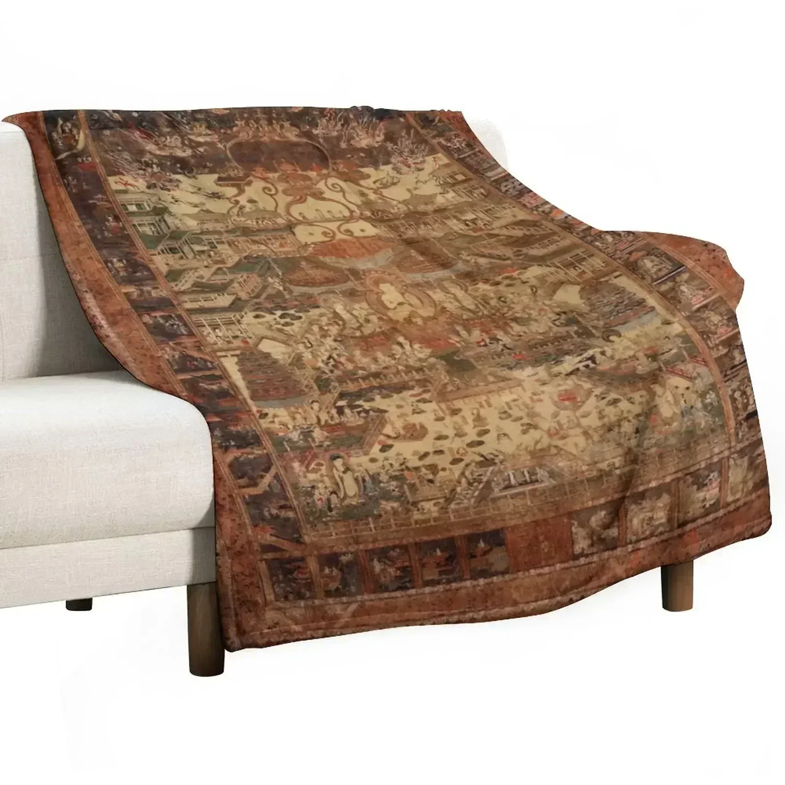 Buddhist Taima Mandala 46 Throw Blanket All Season Lightweight Soft Blanket for Bed
Buddhist Taima Mandala 46 Throw Blanket All Season Lightweight Soft Blanket for Bed