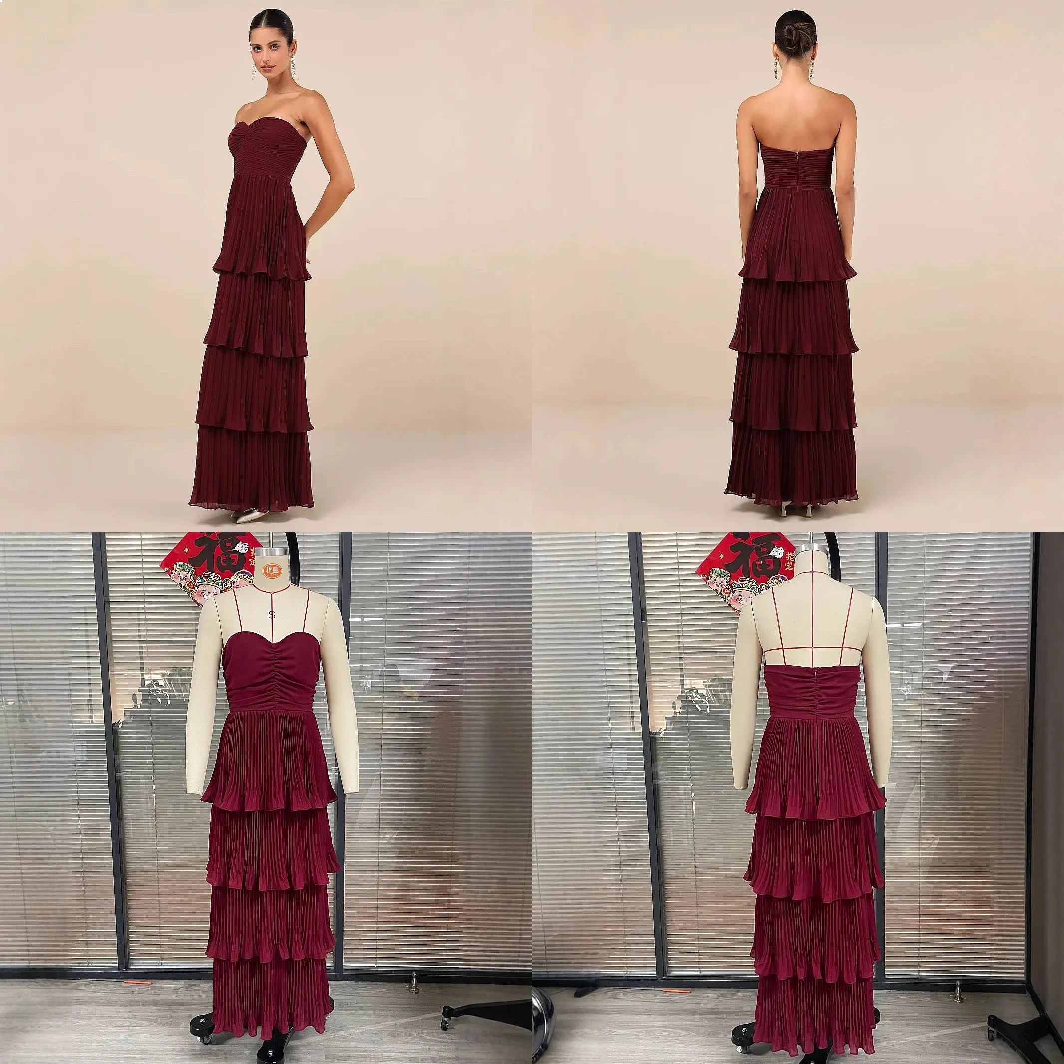 Sexy Women Evening Dress Off Shoulder Ruched Bodycon Dresses Spring Summer Party Gowns
Sexy Women Evening Dress Off Shoulder Ruched Bodycon Dresses Spring Summer Party Gowns