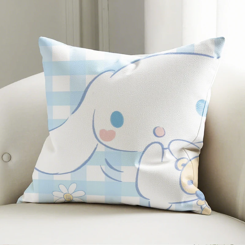 Sanrio Cinnamoroll Pillow Cover Plaid Pattern Decorative Cushion Sofa Bedroom Home Decor Gift
Sanrio Cinnamoroll Pillow Cover Plaid Pattern Decorative Cushion Sofa Bedroom Home Decor Gift