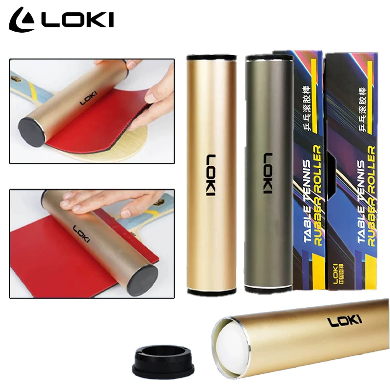 LOKI Table Tennis Rubber Roller Metal 4 Balls Storage Case Ping Pong Glue Stick Professional Ping Pong Racket Pressing Tool
LOKI Table Tennis Rubber Roller Metal 4 Balls Storage Case Ping Pong Glue Stick Professional Ping Pong Racket Pressing Tool