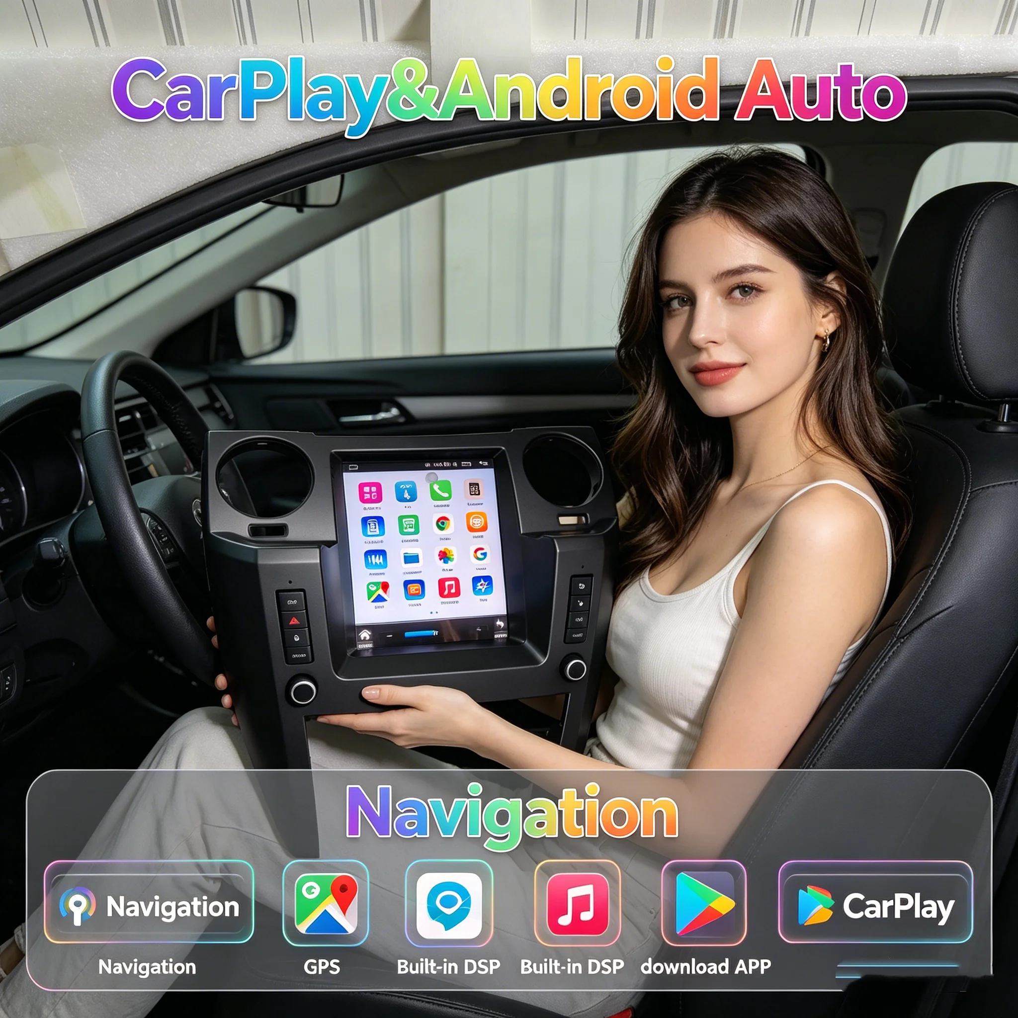 Android Car Radio For Land Rover Discovery 3 2004 2005 2006 -2015 Touch Screen Stereo Multimedia Player GPS Navigation Head Unit
Android Car Radio For Land Rover Discovery 3 2004 2005 2006 -2015 Touch Screen Stereo Multimedia Player GPS Navigation Head Unit
