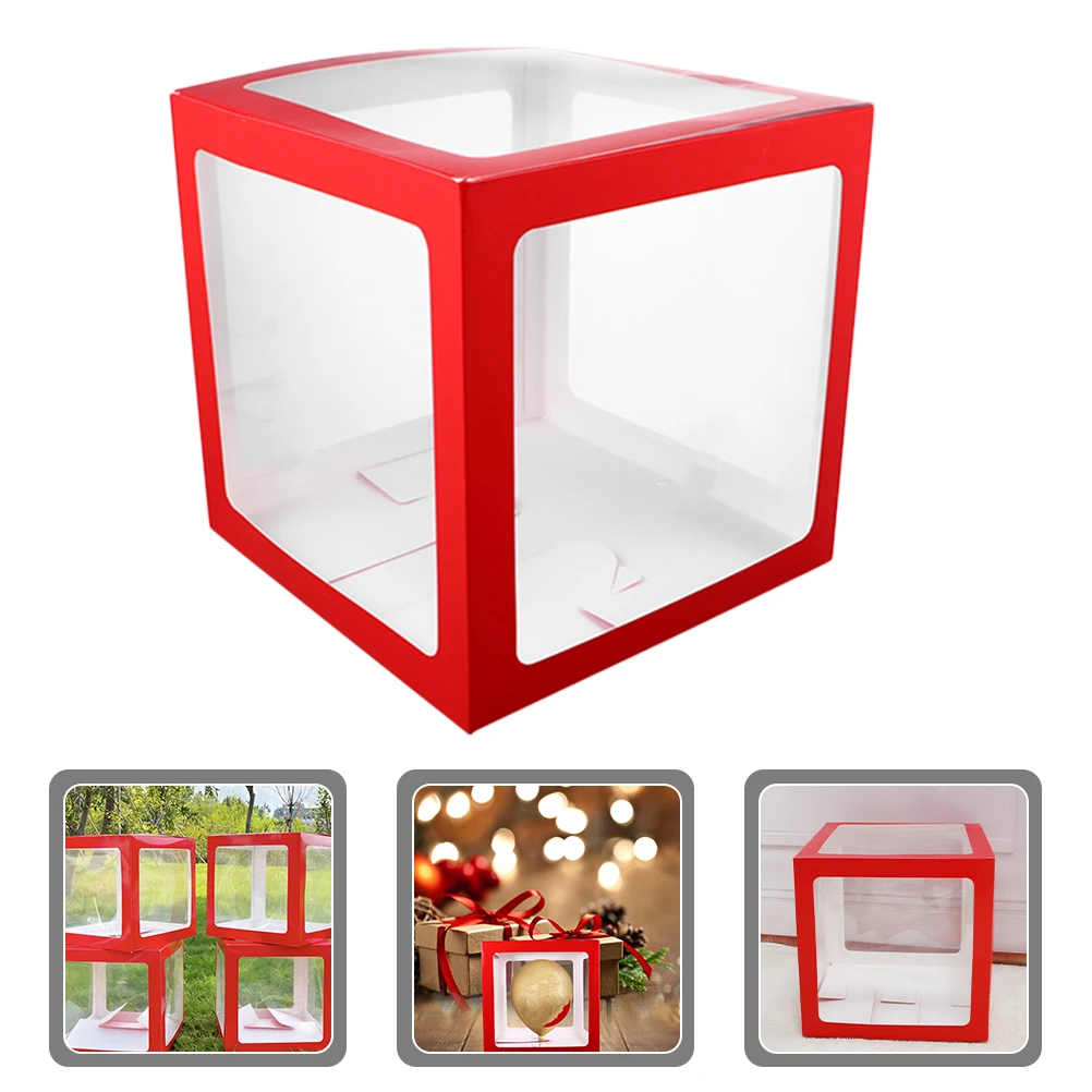 4pcs Boxes Square Transparent For Wedding Birthday Party Shower Decoration Party Balloon Holders Balloon Display Box
4pcs Boxes Square Transparent For Wedding Birthday Party Shower Decoration Party Balloon Holders Balloon Display Box