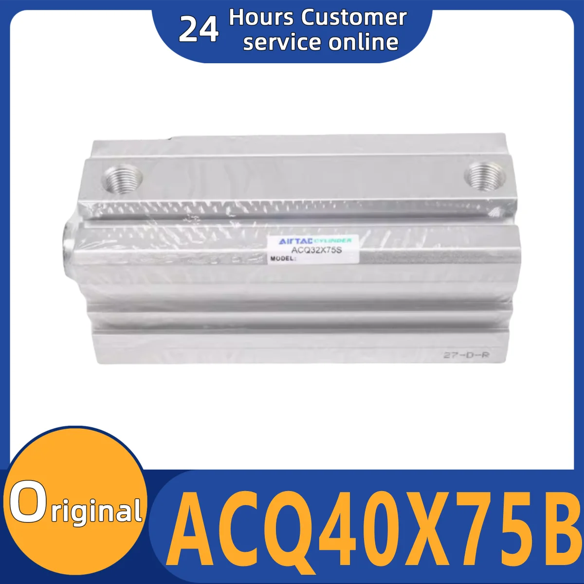 Brand new original thin cylinder ACQ40X75B ACQ40X80B ACQ40X90B ACQ40X100B
Brand new original thin cylinder ACQ40X75B ACQ40X80B ACQ40X90B ACQ40X100B