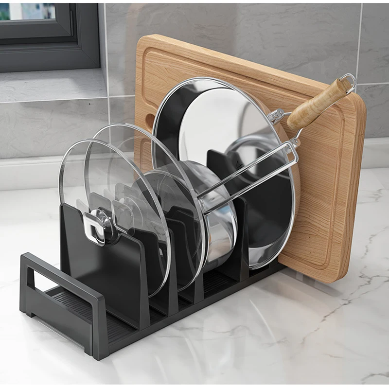 Cookingware Organizer Cutting Board Pot Cover Pan Holder Cabinet Pantry Sink Accessories Bowls Dish Rack Kitchen Pot Lid Holder
Cookingware Organizer Cutting Board Pot Cover Pan Holder Cabinet Pantry Sink Accessories Bowls Dish Rack Kitchen Pot Lid Holder