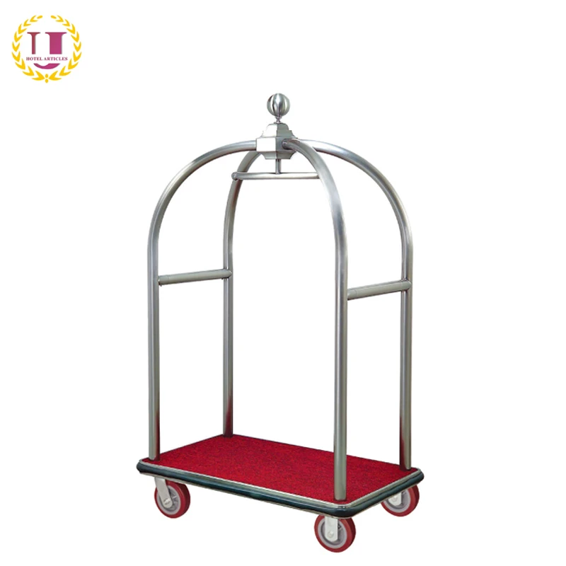 Used Hotel Bellman's Luggage Cart
Used Hotel Bellman's Luggage Cart