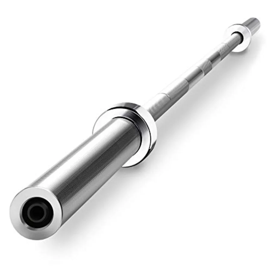 7 Foot Bar Barbell w Two Collars Solid Iron Weighted Workout Bar Chrome Weight Straight Bar for Home Gym Weightlifting and Powe
7 Foot Bar Barbell w Two Collars Solid Iron Weighted Workout Bar Chrome Weight Straight Bar for Home Gym Weightlifting and Powe