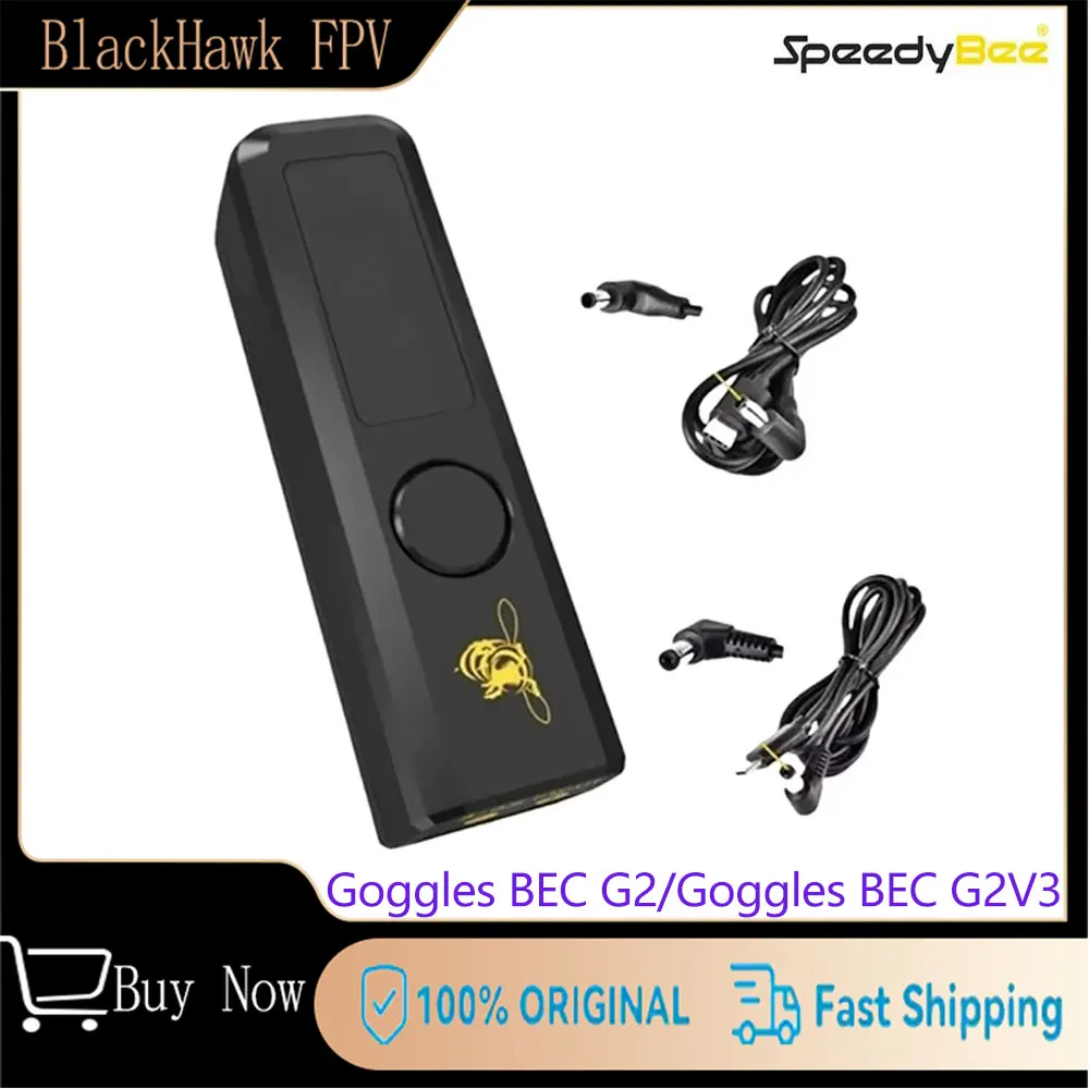 SpeedyBee Goggles BEC 20W Max Fast Charging Power 3-6S For DJI G2 V2 Goggles 2 Cable Mobile Phone FPV Drone Quadcopter
SpeedyBee Goggles BEC 20W Max Fast Charging Power 3-6S For DJI G2 V2 Goggles 2 Cable Mobile Phone FPV Drone Quadcopter
