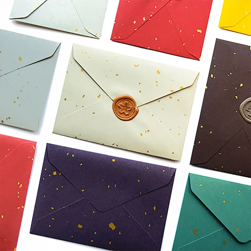 5pcs Solid Paper Envelopes for Letter Pads Gold Sprinkled Envelopes DIY Wedding Party Invitation Cards Cover Gift Wrap Bag
5pcs Solid Paper Envelopes for Letter Pads Gold Sprinkled Envelopes DIY Wedding Party Invitation Cards Cover Gift Wrap Bag