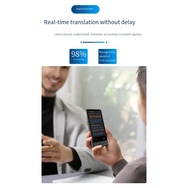 M13kportable M12 Translator 137 Languages Real-Time Voice & Photo Translation Offline Cantonese Support
M13kportable M12 Translator 137 Languages Real-Time Voice & Photo Translation Offline Cantonese Support