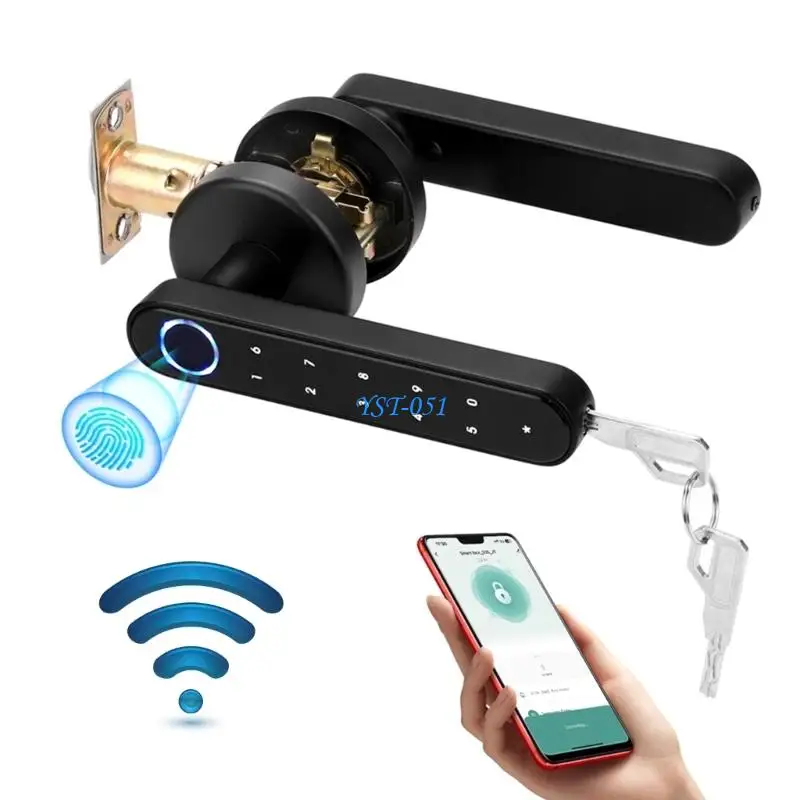 E15A Touch Fingerprint Access Door Lock Intelligent Bedroom Knob High Security Fingerprint Door Knob Support Blue teeth
E15A Touch Fingerprint Access Door Lock Intelligent Bedroom Knob High Security Fingerprint Door Knob Support Blue teeth