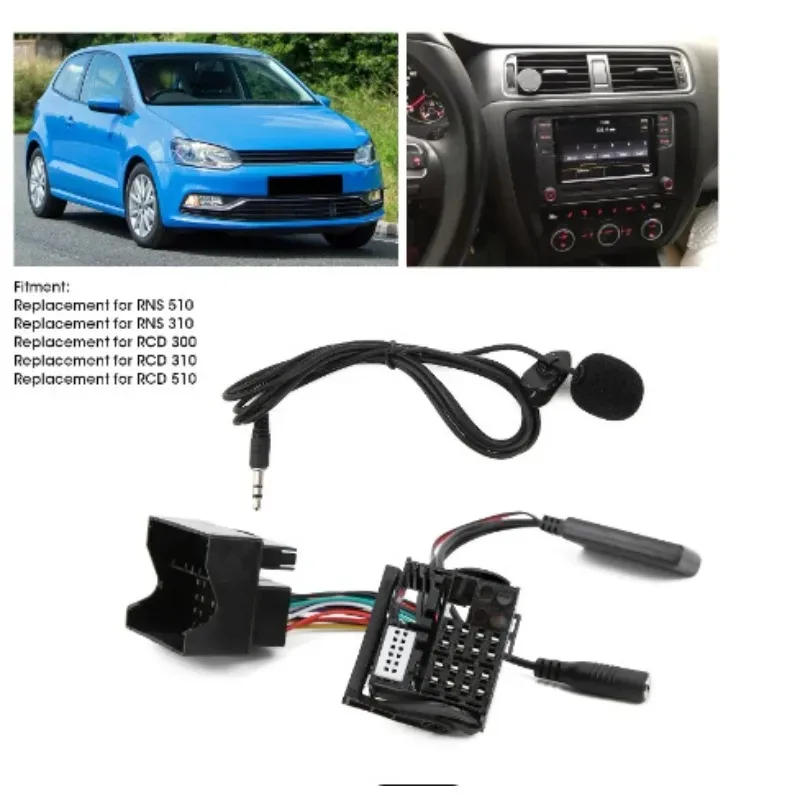 For RCD510 300+ 310 RCD210 For Golf Radio Harness Microphone Handsfree Bluetooth 5.0 AUX Adapter
For RCD510 300+ 310 RCD210 For Golf Radio Harness Microphone Handsfree Bluetooth 5.0 AUX Adapter