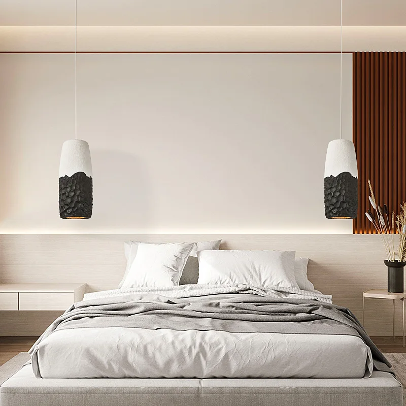 Pendent Lamp New Original Black And White Creative Droplight Japanese Wabi Sabi Chandelier Home Stay Bedside Led Dining Hall
Pendent Lamp New Original Black And White Creative Droplight Japanese Wabi Sabi Chandelier Home Stay Bedside Led Dining Hall