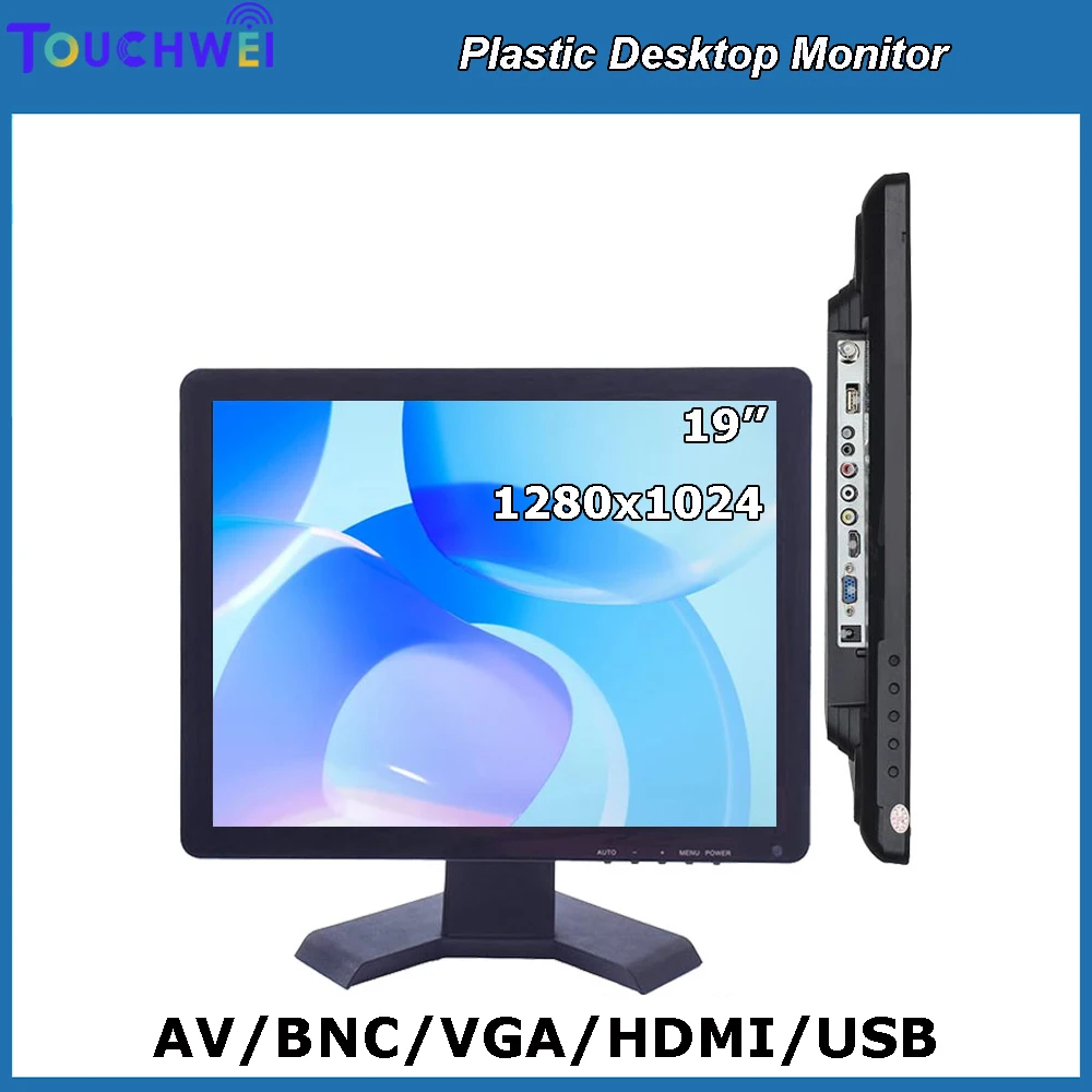 19 Inch 1280x1024 POS Touch Screen VGA HDMI Computer Monitor Desktop Resistive/Capacitive Touch Display With AV BNC VGA HDMI USB
19 Inch 1280x1024 POS Touch Screen VGA HDMI Computer Monitor Desktop Resistive/Capacitive Touch Display With AV BNC VGA HDMI USB