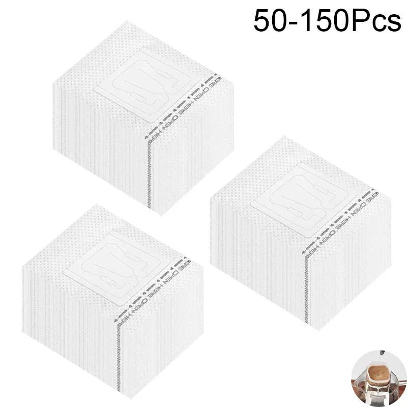 50-100Pcs/Pack Drip Coffee Filter Paper Bag Portable Hanging Ear Style Coffee Filters Tea Tools Coffee filter stainless Coffe
50-100Pcs/Pack Drip Coffee Filter Paper Bag Portable Hanging Ear Style Coffee Filters Tea Tools Coffee filter stainless Coffe