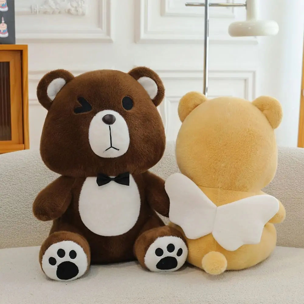 Sitting Squinting Bear Plush Toy with Wings Fluffy Stuffed Bear Doll Soft Collection Animal Plush Doll Kids Birthday Christmas
Sitting Squinting Bear Plush Toy with Wings Fluffy Stuffed Bear Doll Soft Collection Animal Plush Doll Kids Birthday Christmas